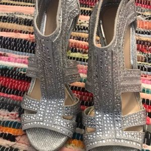Gianni bini rhinestone heels